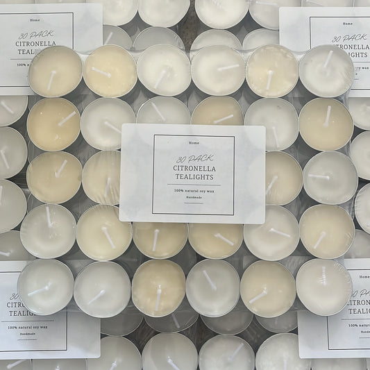 30 pack citronella tealights