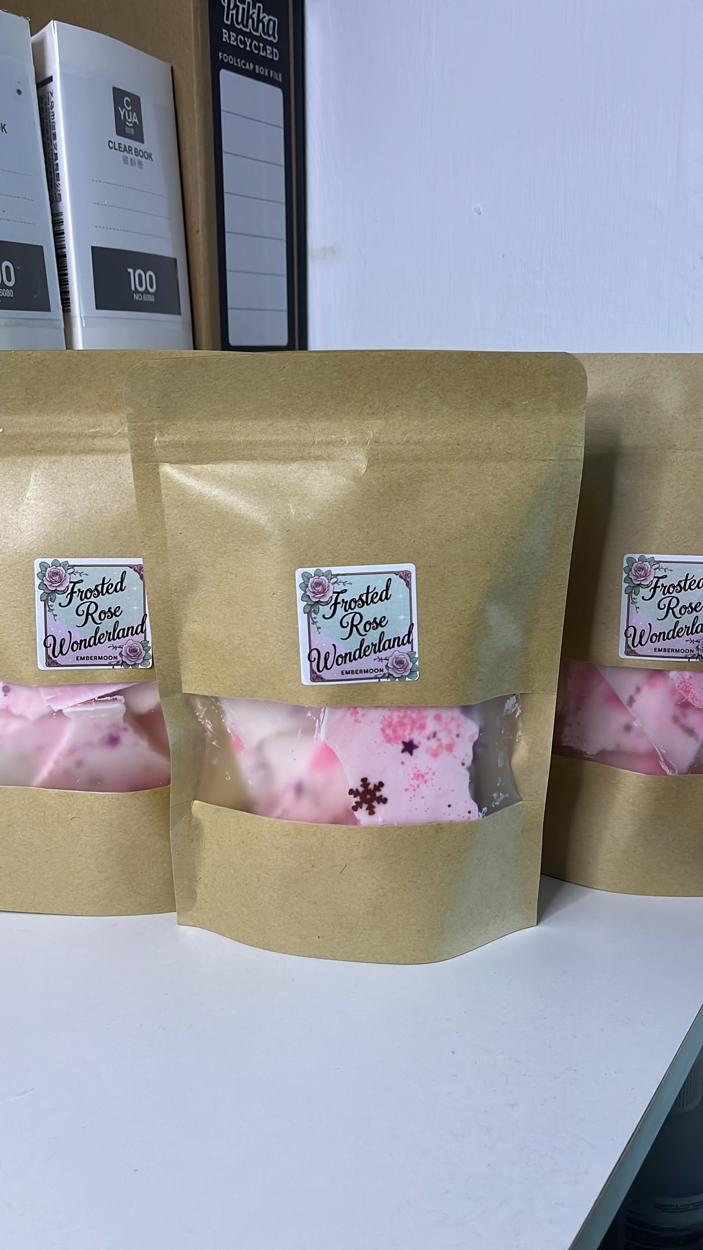 Frosted Rose Wonderland Brittle