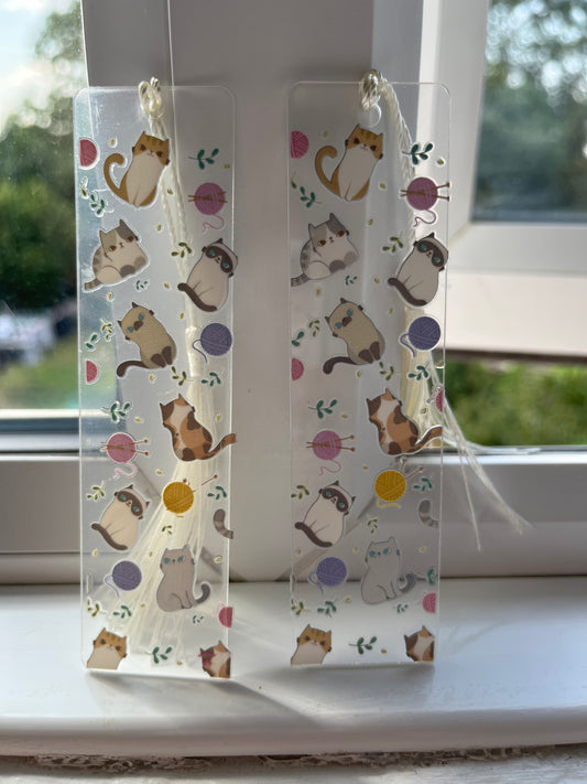 Cat&Wool bookmark