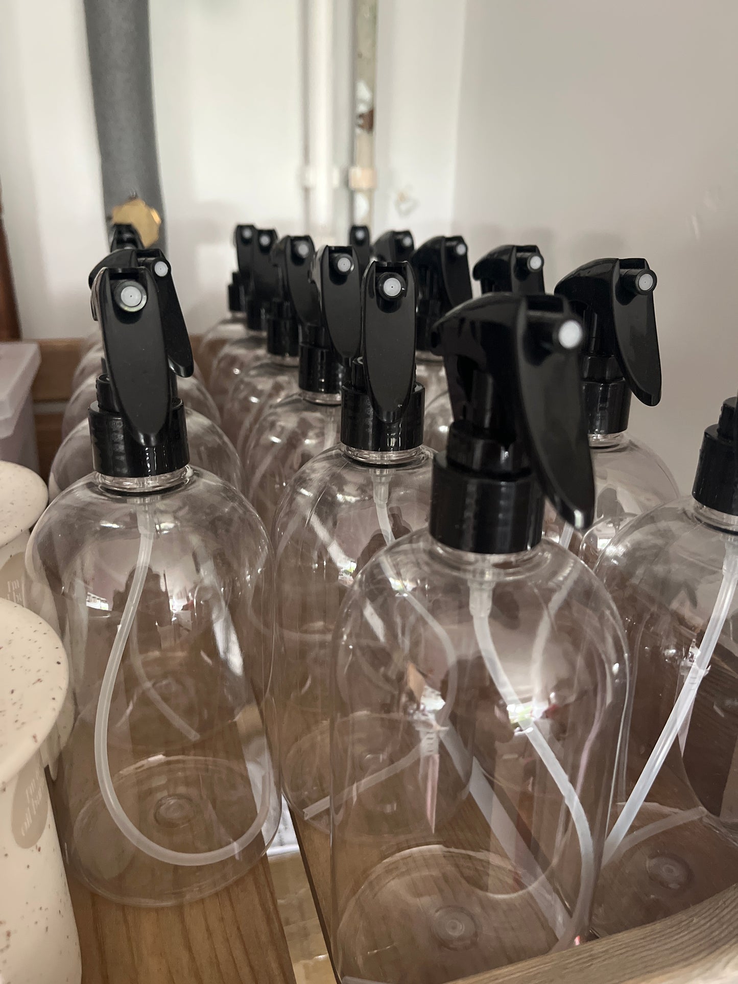 empty 500ml spray bottles with nozzle