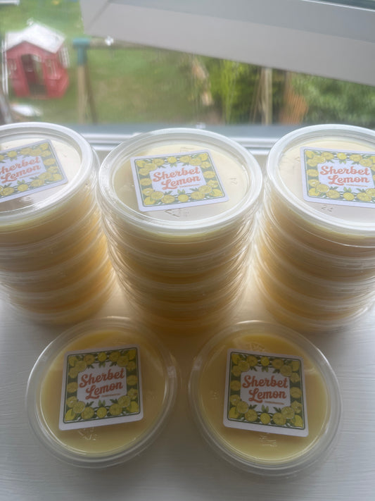 Sherbet Lemon Deli Pot