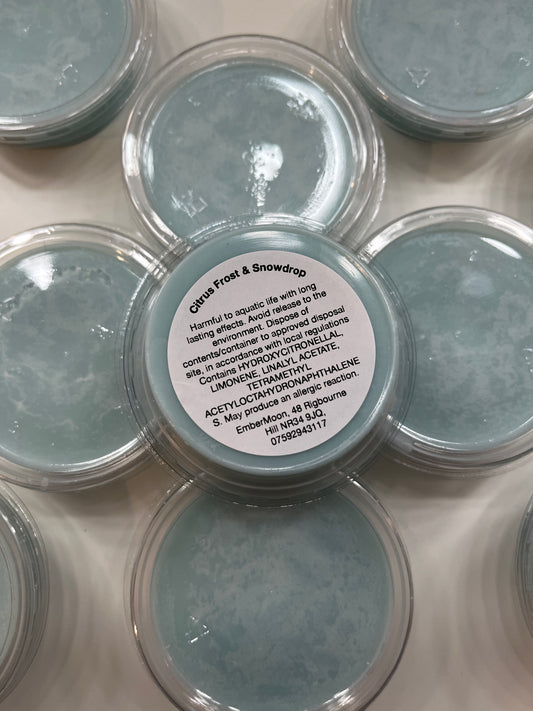 Citrus Frost & Snowdrop Deli Pot